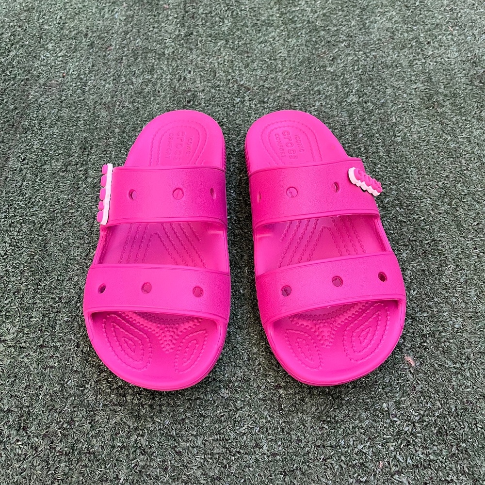 Croc sandals